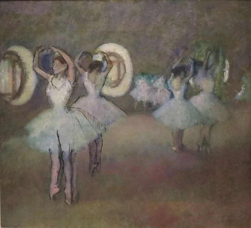 Ballerini nella Rotonda dell'Opera di Parigi - Museo Norton Simon